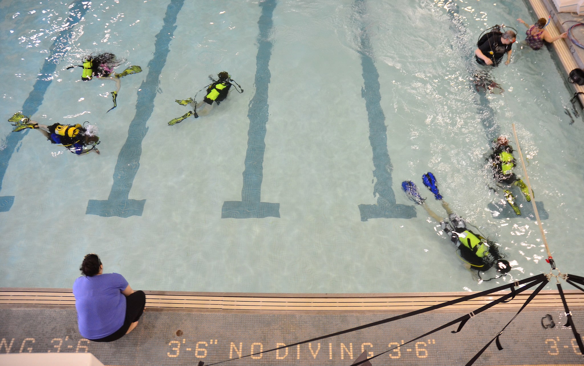 Pool dives